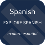 Explore Spanish select button