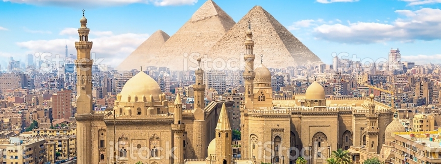 1 of 4, Egypt City View